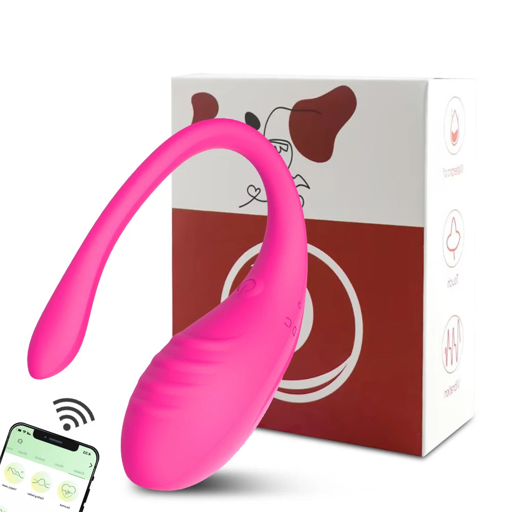 9-Speed App-Controlled Wearable Vibrator – G-Spot & Anal Stimulation for Women & Couples